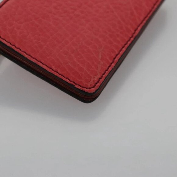 Chloe Card Case Leather Pink Auth 102045V - Picture 5 of 16